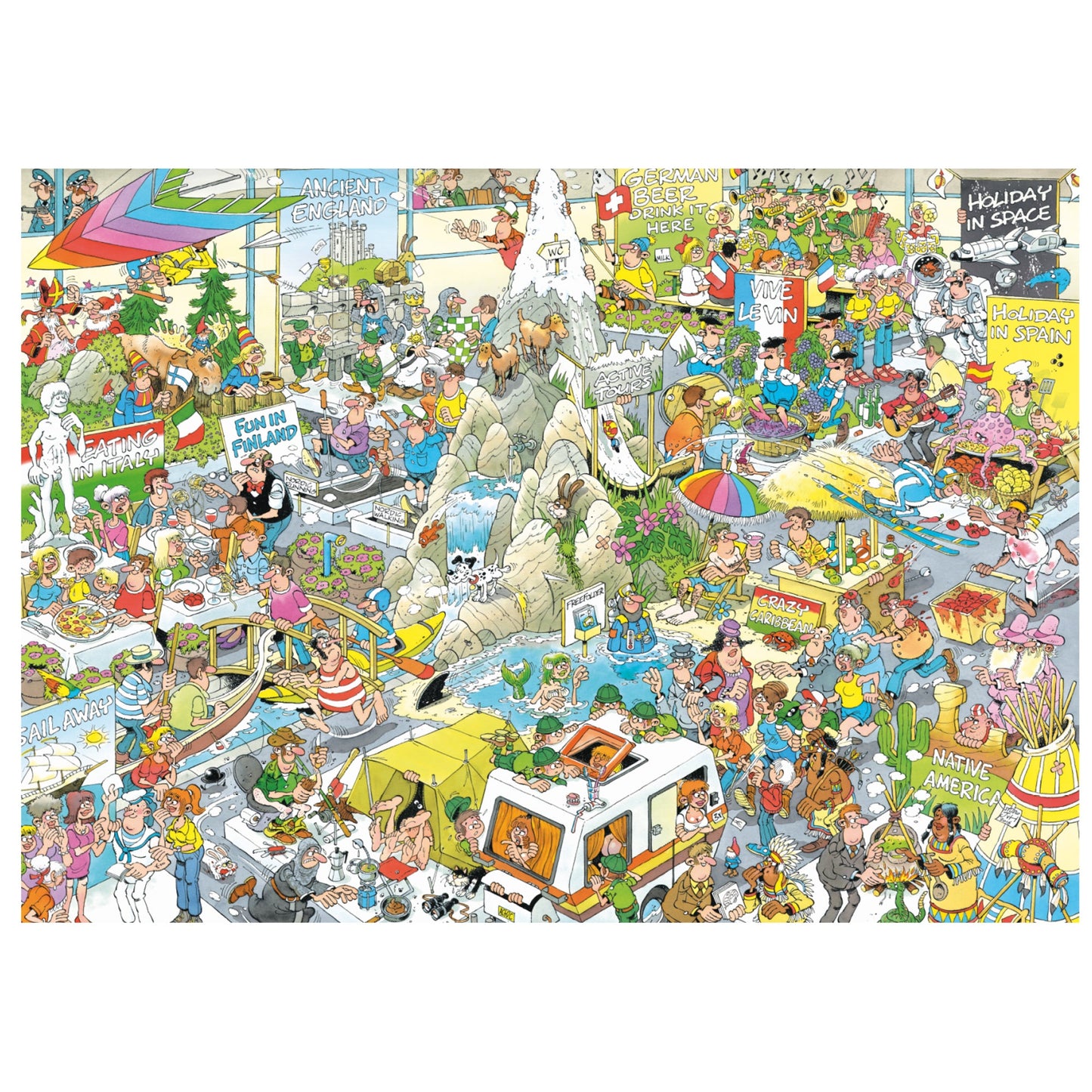 JvH The Holiday Fair (1000 pieces) - product image - Jumboplay.com