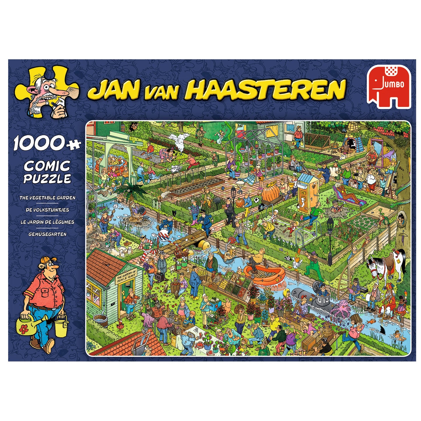 JvH The Vegetable Garden (1000 pieces) - product image - Jumboplay.com