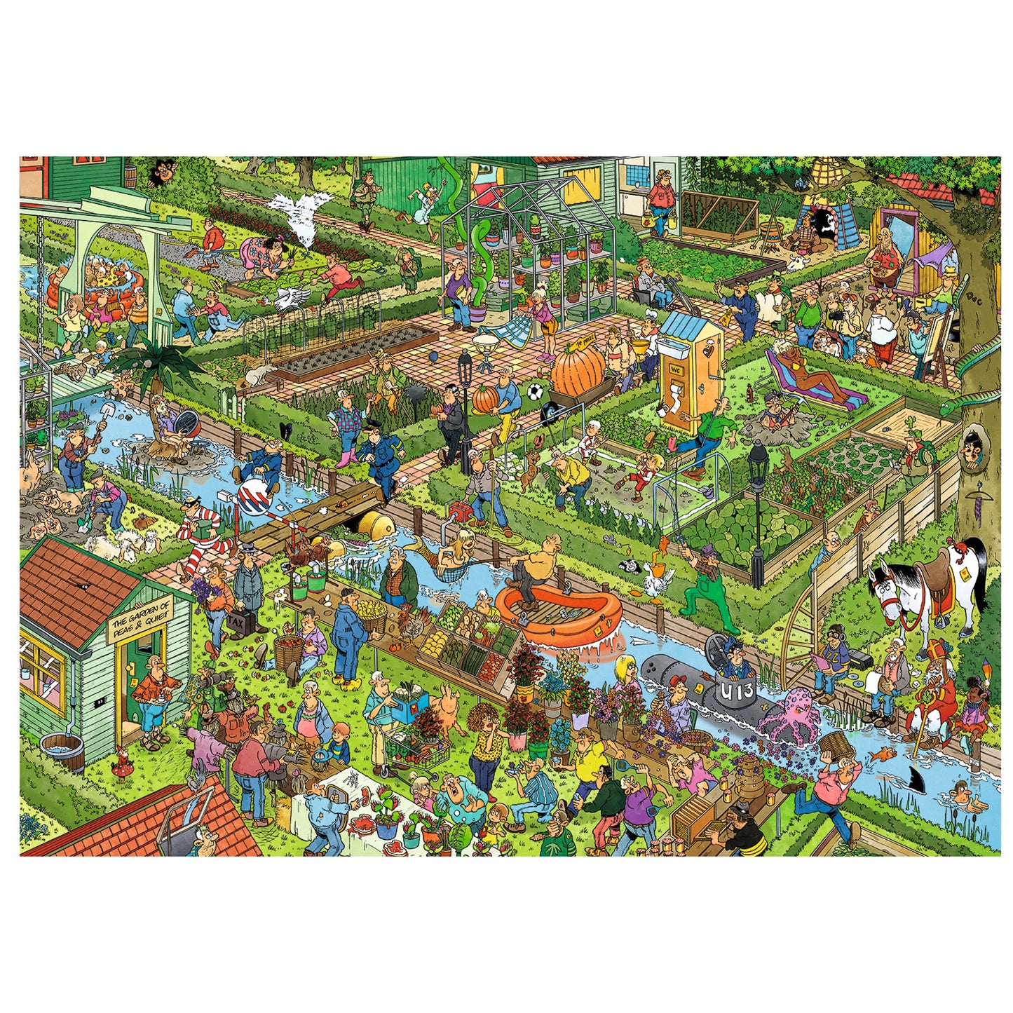 JvH The Vegetable Garden (1000 pieces) - product image - Jumboplay.com