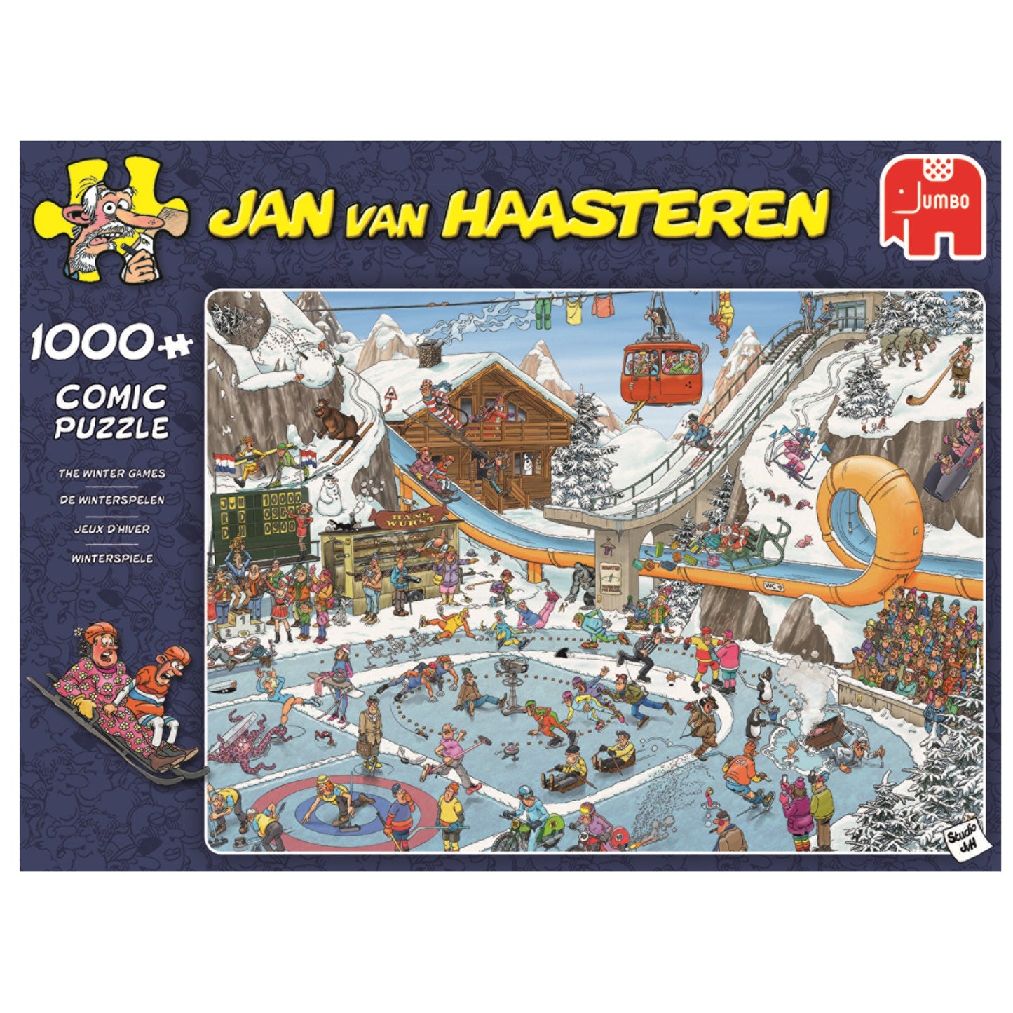 JvH The Winter Games (1000 pieces) - product image - Jumboplay.com