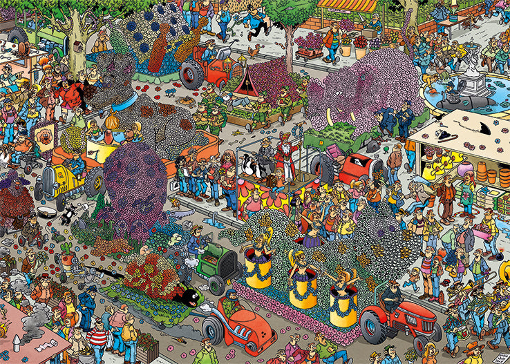 JvH The Flower Parade (1000 pieces) - product image - Jumboplay.com