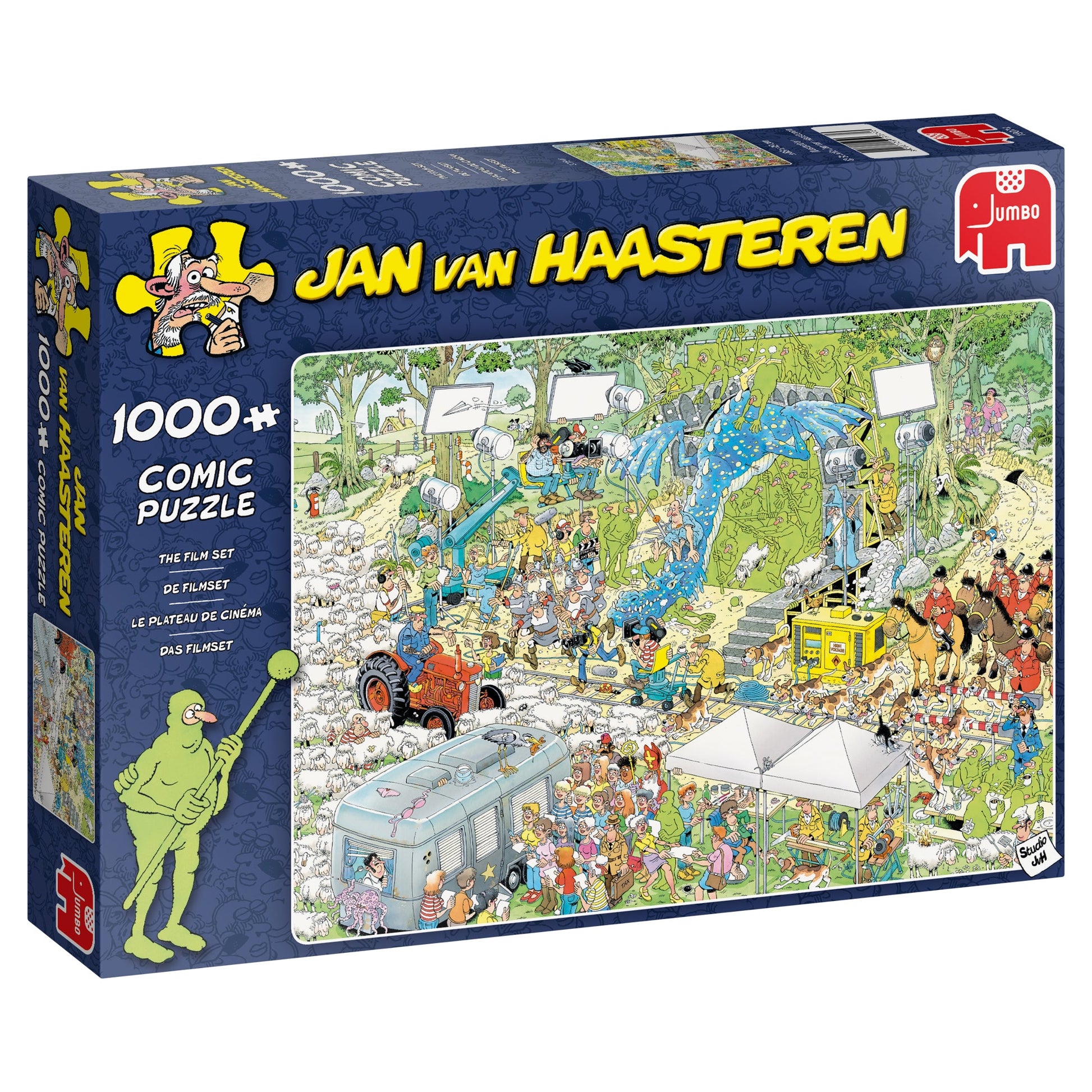 Jan van Haasteren - The Film Set (1000 pieces) - product image - Jumboplay.com