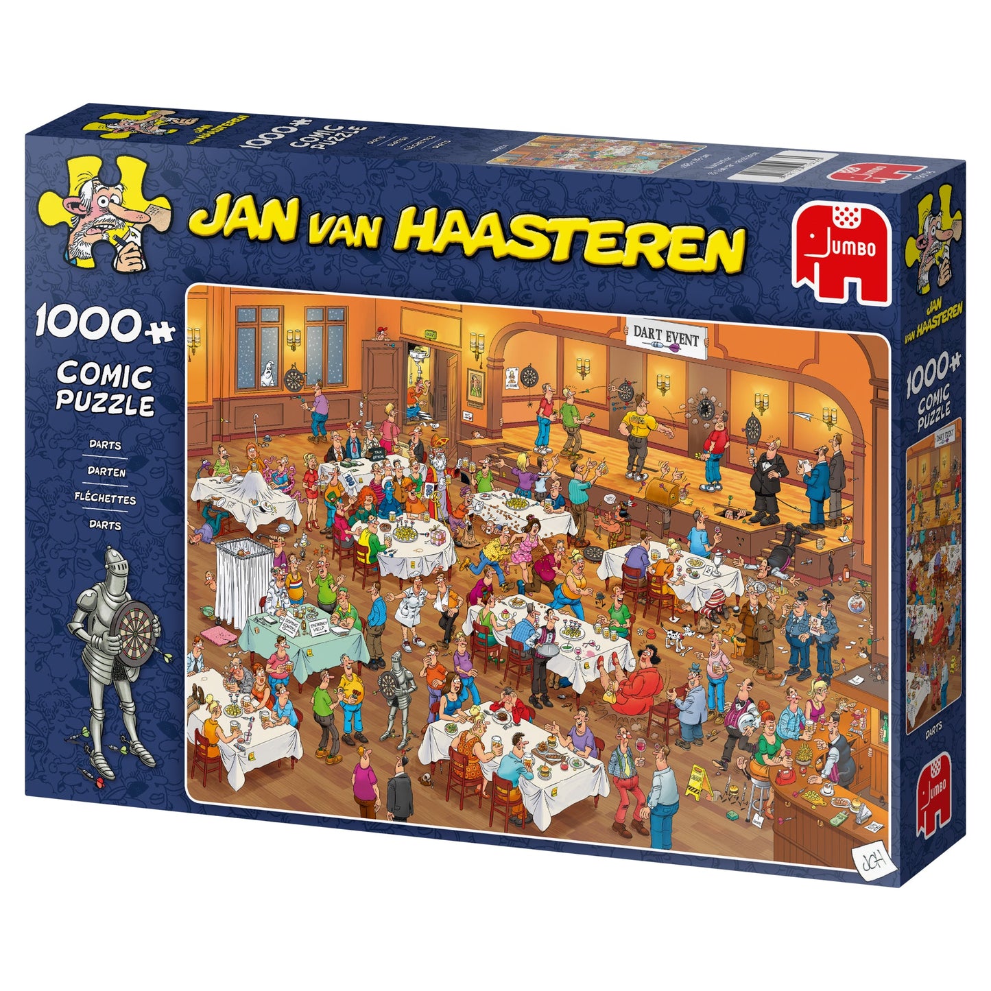 Jan van Haasteren - Darts (1000 pieces) - product image - Jumboplay.com