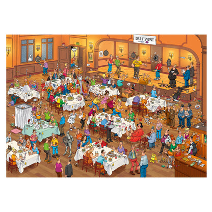 Jan van Haasteren - Darts (1000 pieces) - product image - Jumboplay.com