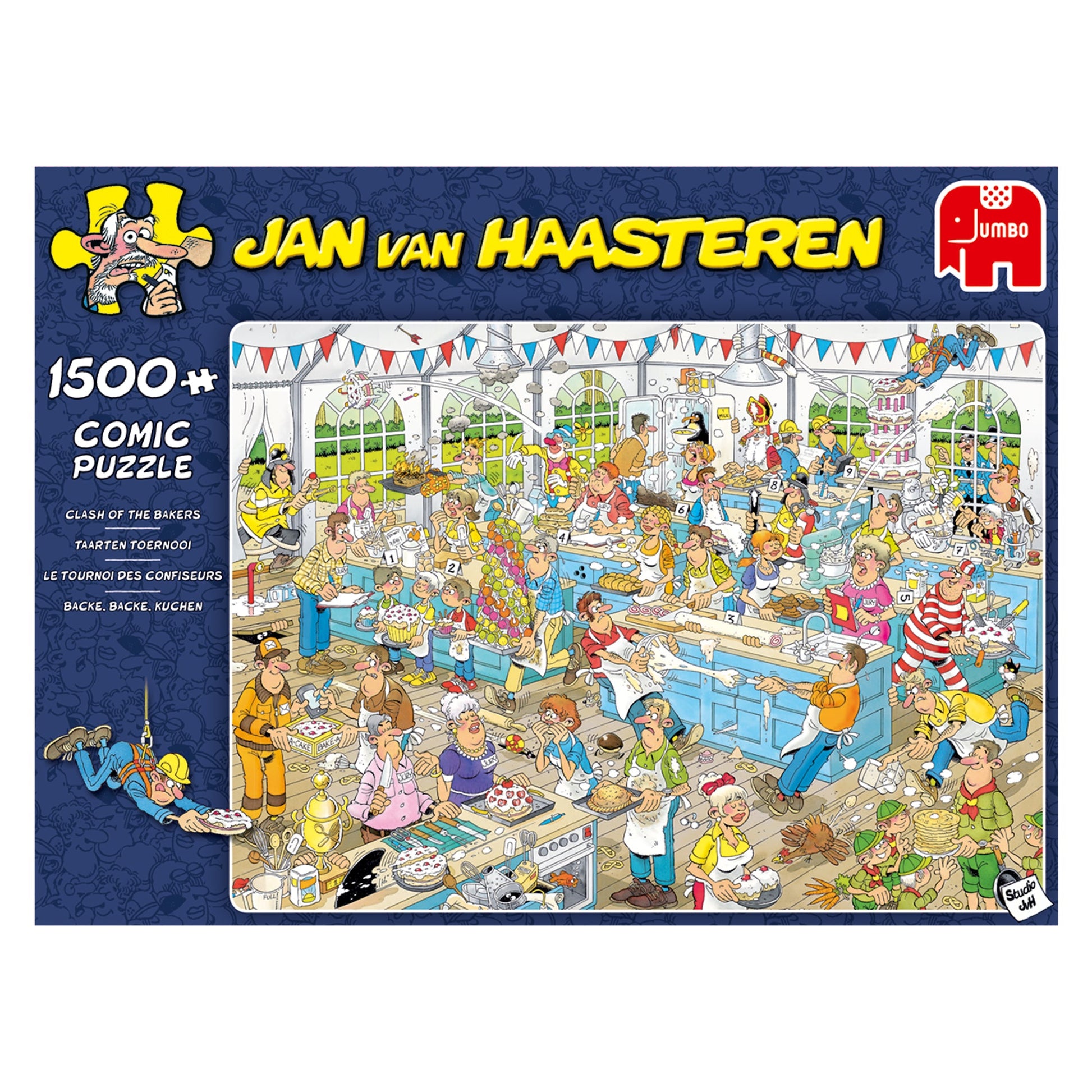 JvH Clash of the Bakers (1500 pieces) - product image - Jumboplay.com