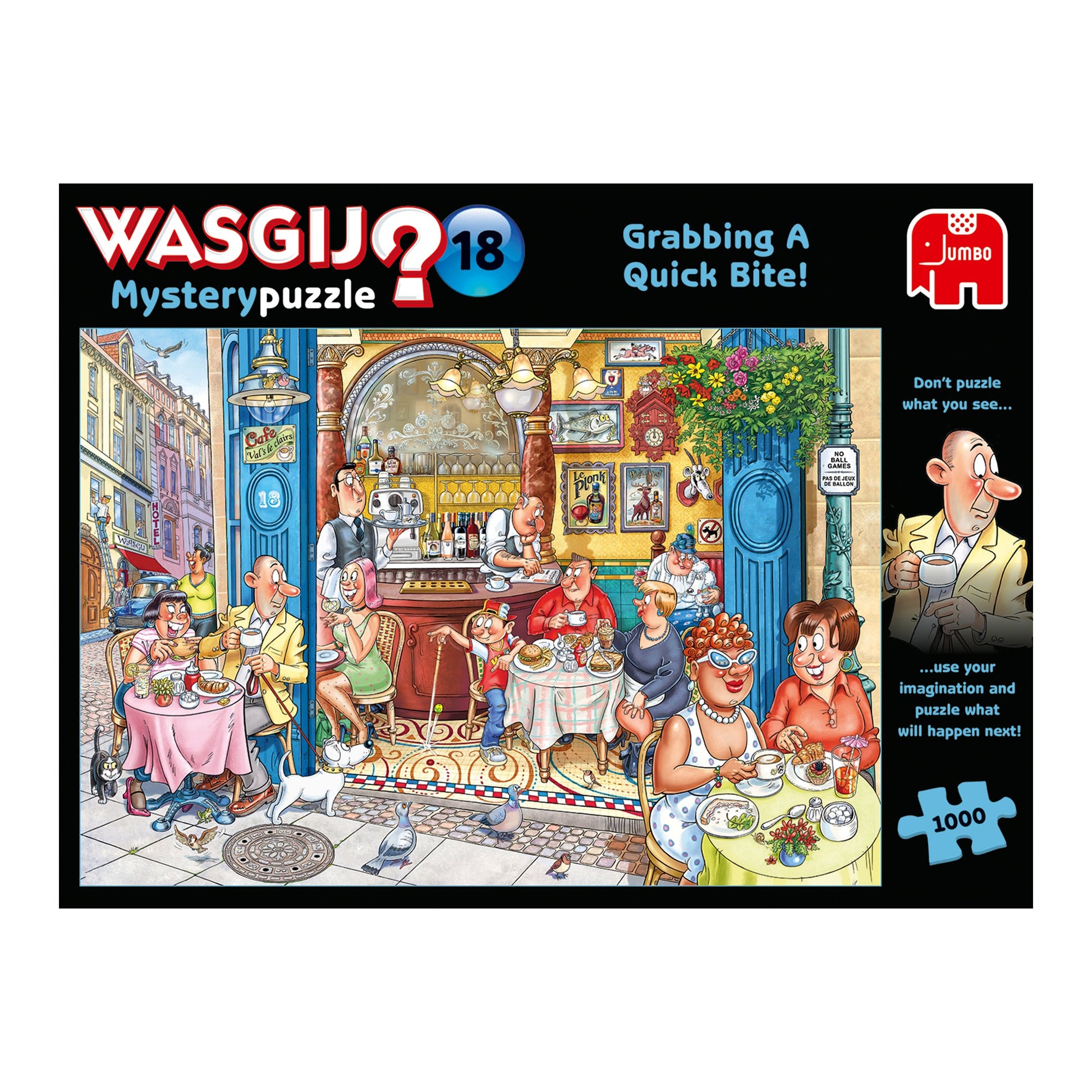 Wasgij Mystery 18 1000pcs - product image - Jumboplay.com