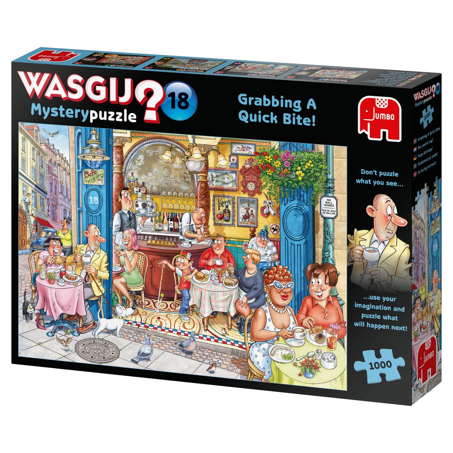 Wasgij Mystery 18 1000pcs - product image - Jumboplay.com