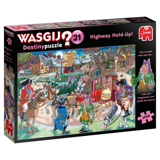 Wasgij Destiny 21 - Highway Hold-Up! (1000 pieces)