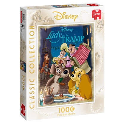 **Disney Classic Collection Lady & The Tramp 1000pcs - product image - Jumboplay.com