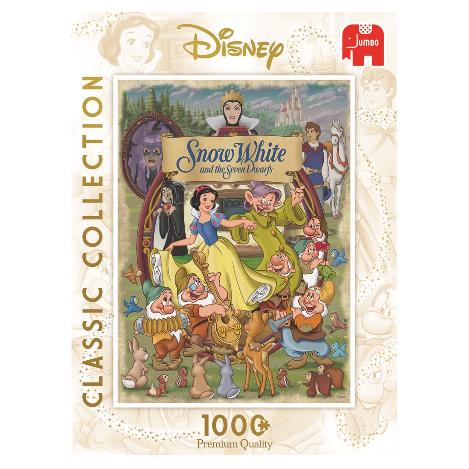 **Disney Classic Movie Poster Puzzle Snow White 1000 pcs - product image - Jumboplay.com
