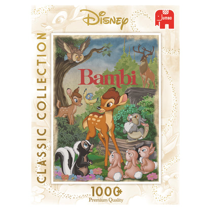 **Disney Classic Movie Poster Puzzle Bambi 1000pcs - product image - Jumboplay.com