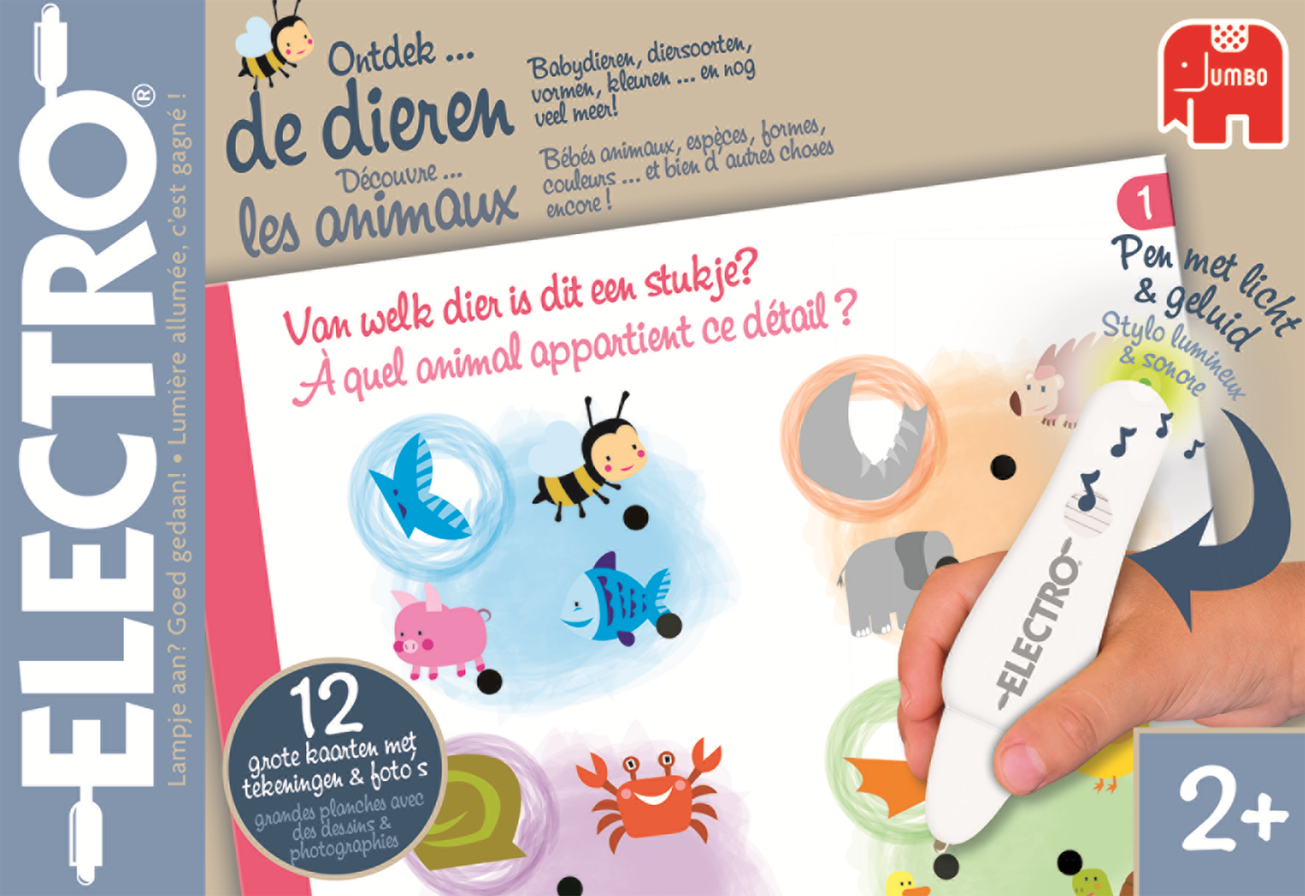 Electro Wonderpen Ontdek De Dieren NL+FR - product image - Jumboplay.com