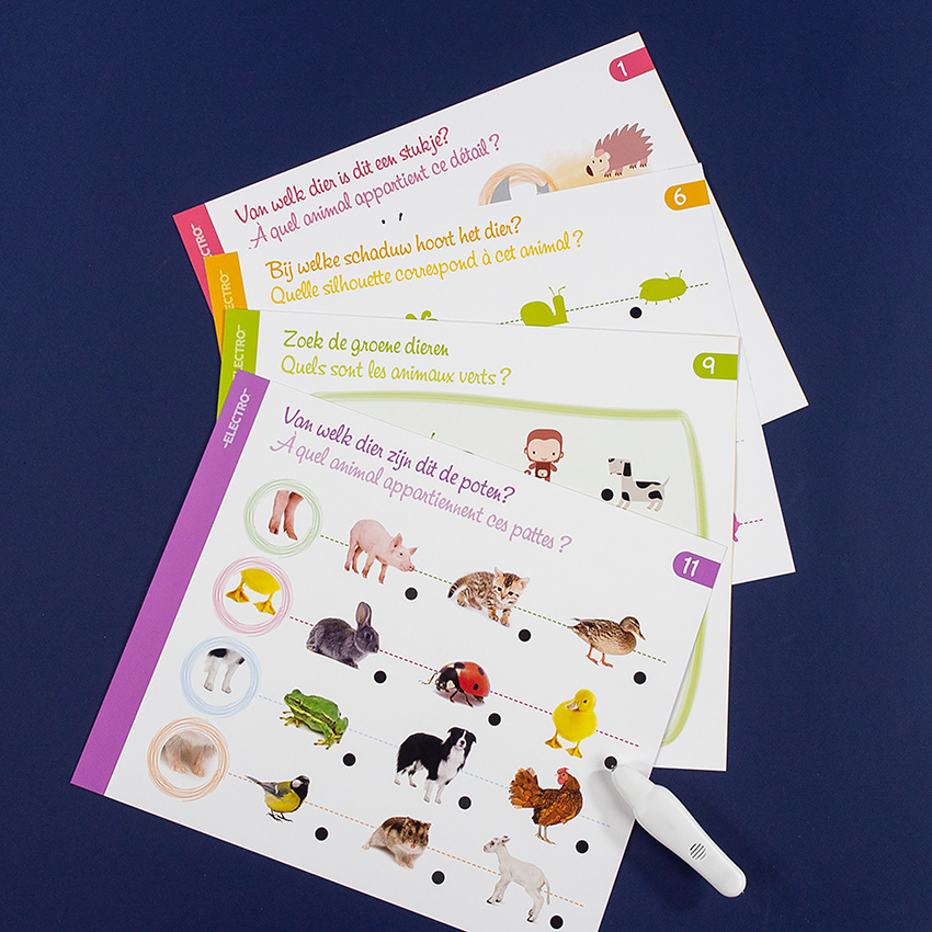 Electro Wonderpen Ontdek De Dieren NL+FR - product image - Jumboplay.com