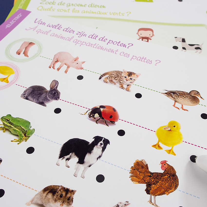 Electro Wonderpen Ontdek De Dieren NL+FR - product image - Jumboplay.com