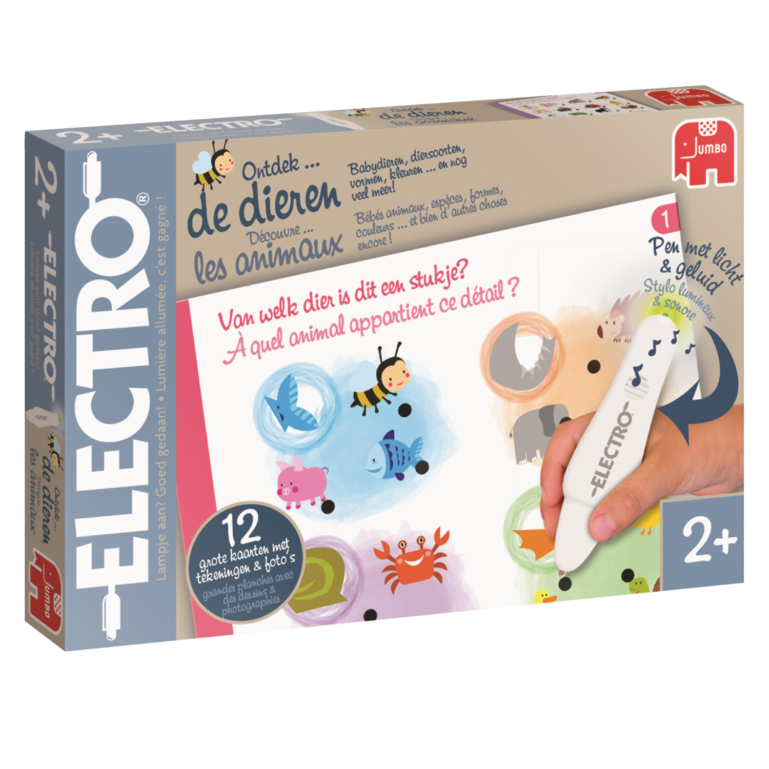 Electro Wonderpen Ontdek De Dieren NL+FR - product image - Jumboplay.com