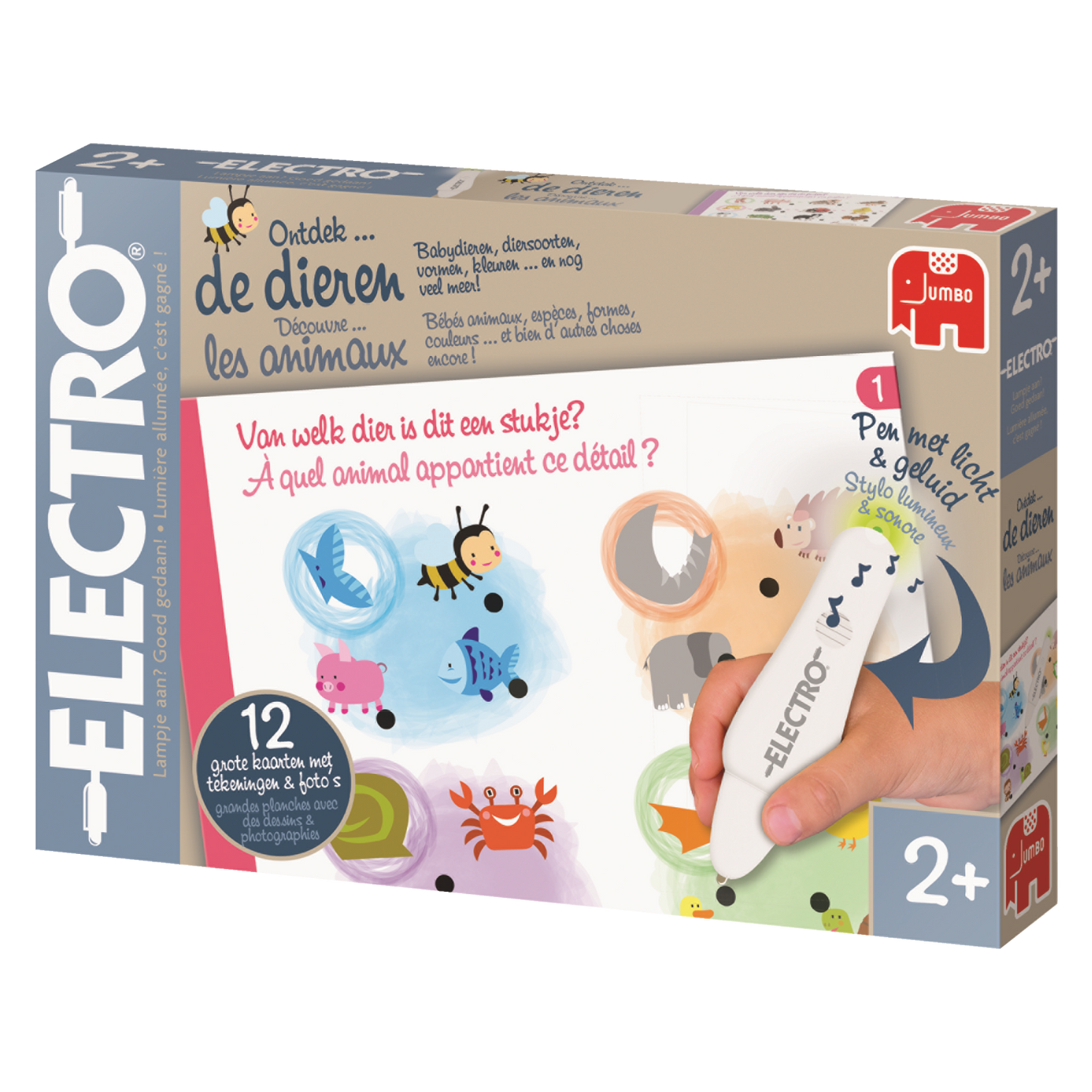 Electro Wonderpen Ontdek De Dieren NL+FR - product image - Jumboplay.com