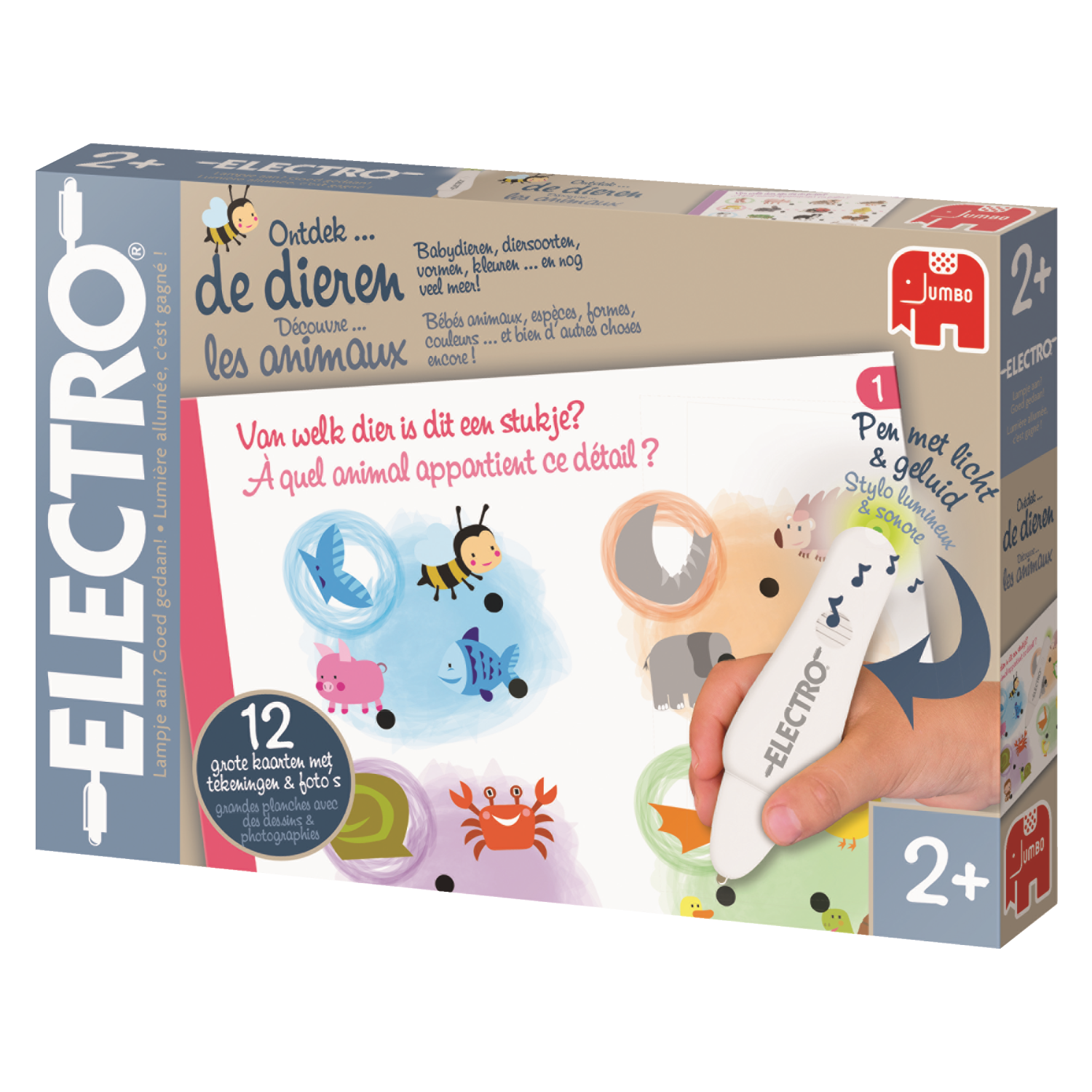 Electro Wonderpen Ontdek De Dieren NL+FR - product image - Jumboplay.com