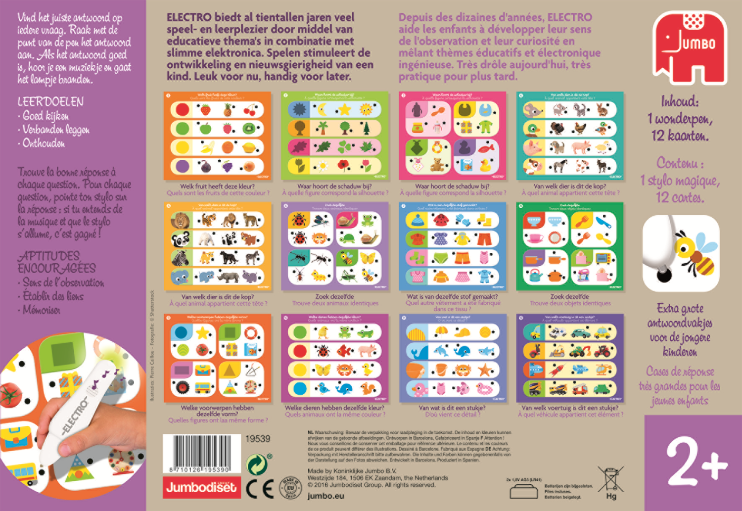 Electro Wonderpen Ontdek Vormen&Kleuren NL+FR - product image - Jumboplay.com