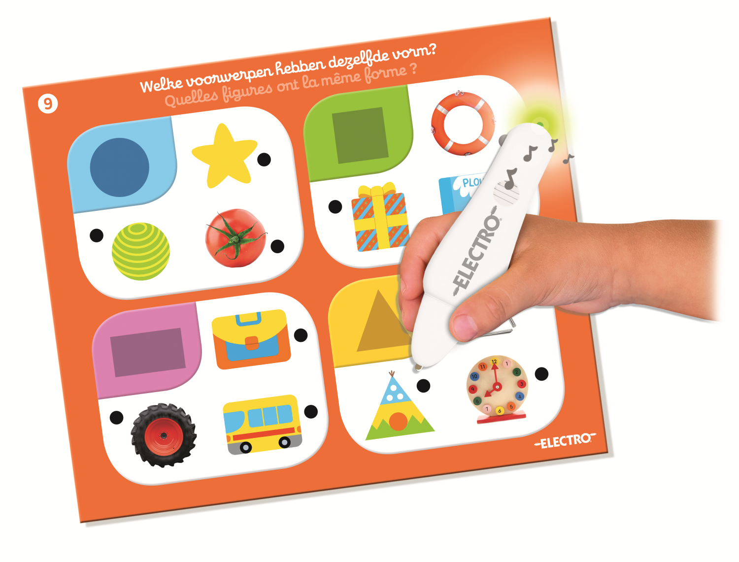 Electro Wonderpen Ontdek Vormen&Kleuren NL+FR - product image - Jumboplay.com