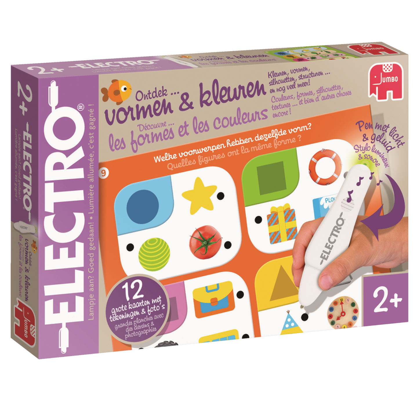 Electro Wonderpen Ontdek Vormen&Kleuren NL+FR - product image - Jumboplay.com