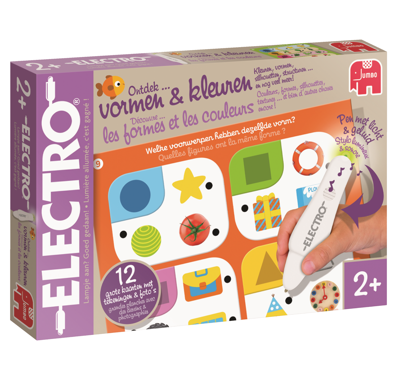 Electro Wonderpen Ontdek Vormen&Kleuren NL+FR - product image - Jumboplay.com