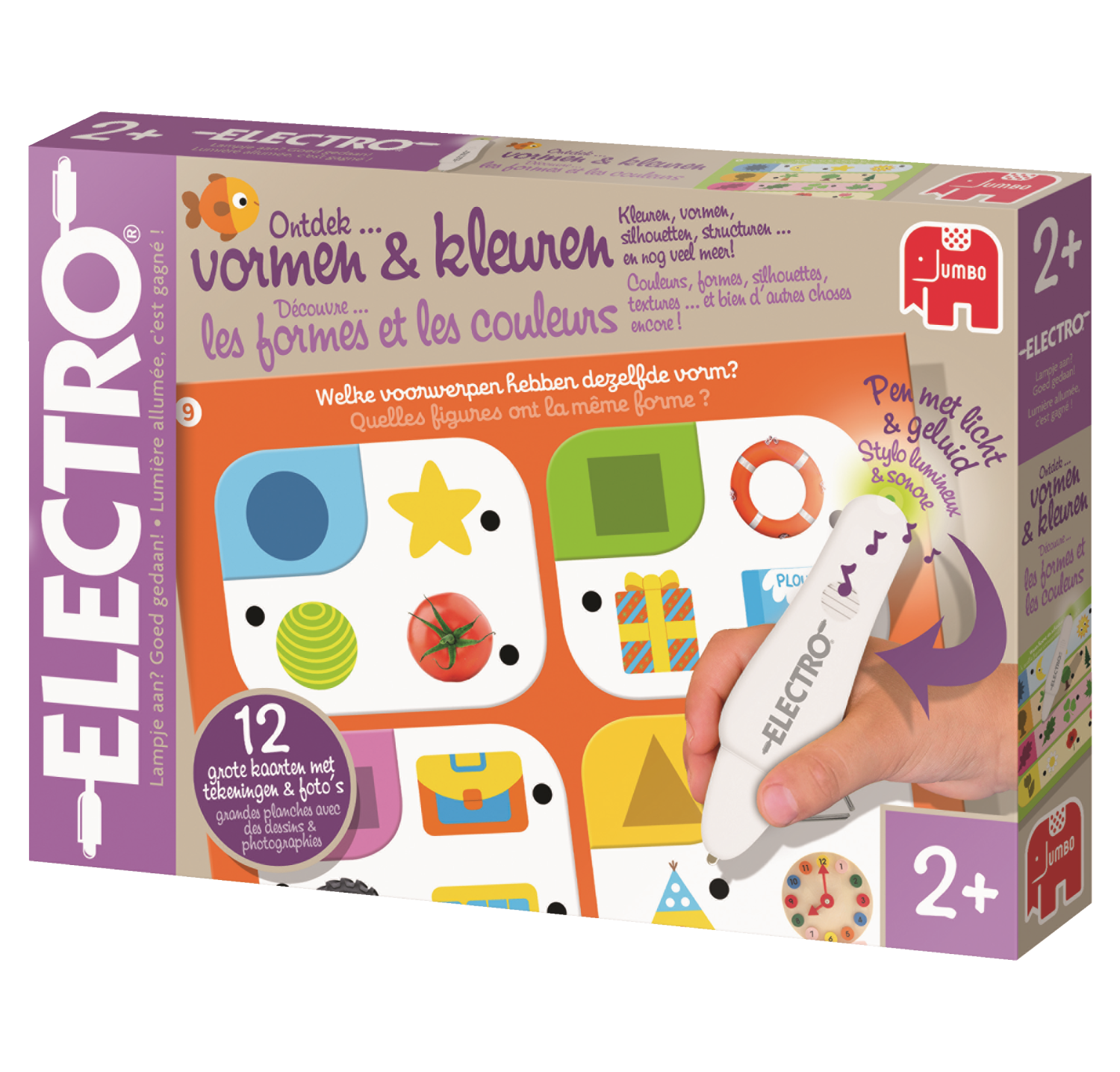Electro Wonderpen Ontdek Vormen&Kleuren NL+FR - product image - Jumboplay.com