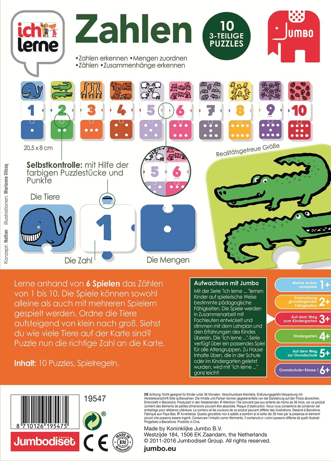 Ich Lerne Zahlen - product image - Jumboplay.com
