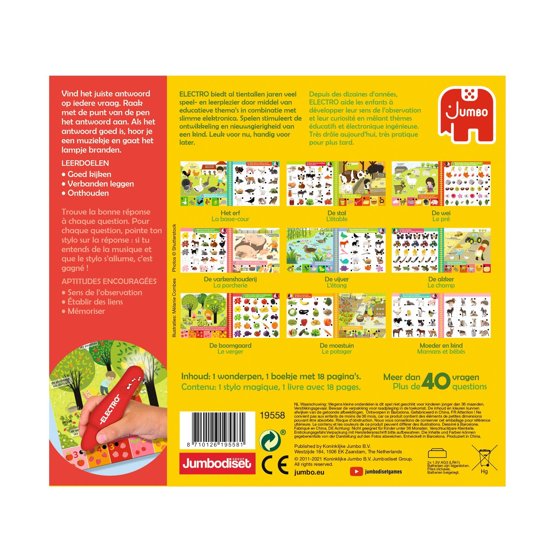 Electro Wonderpen Mini Boerderij NL+FR - product image - Jumboplay.com