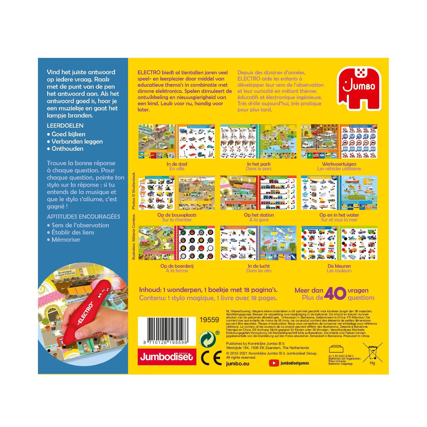 Electro Wonderpen Mini Voertuigen NL+FR - product image - Jumboplay.com