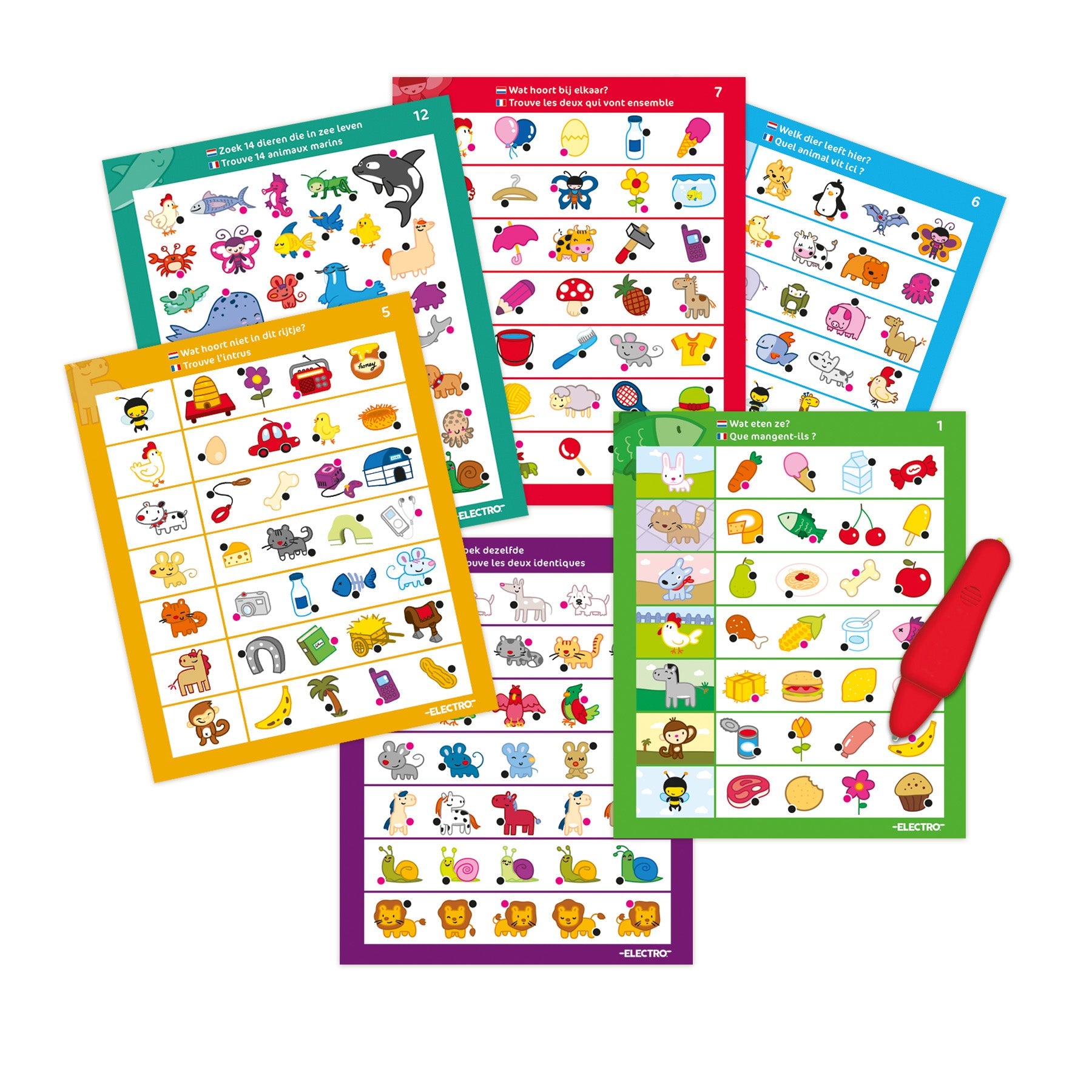 Electro Wonderpen Dierenpret NL+FR - product image - Jumboplay.com