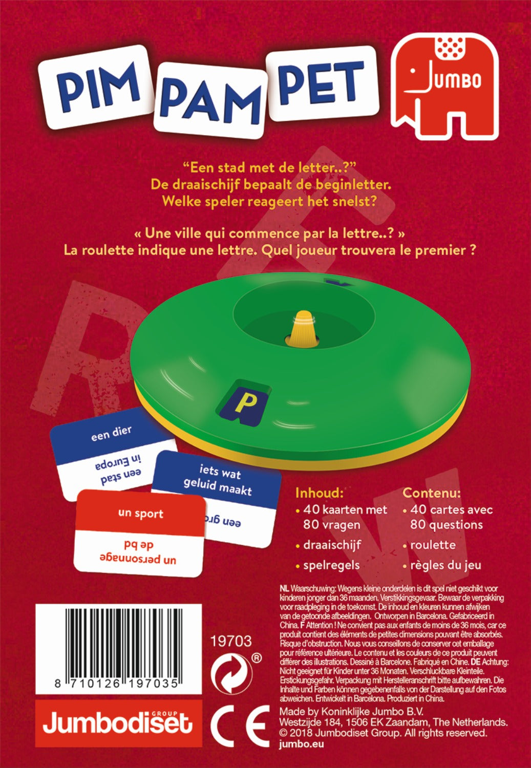 Pim Pam Pet Original - product image - Jumboplay.com