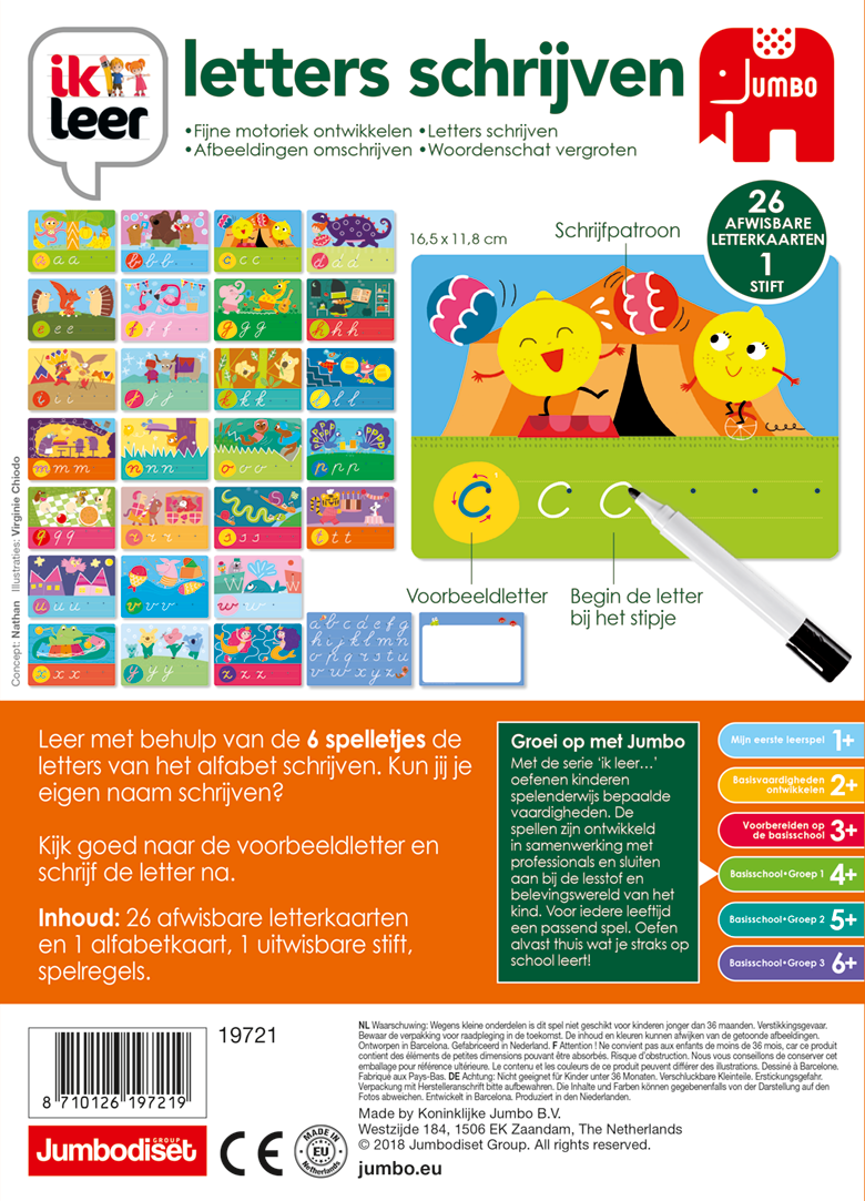 Ik Leer Letters Schrijven - product image - Jumboplay.com