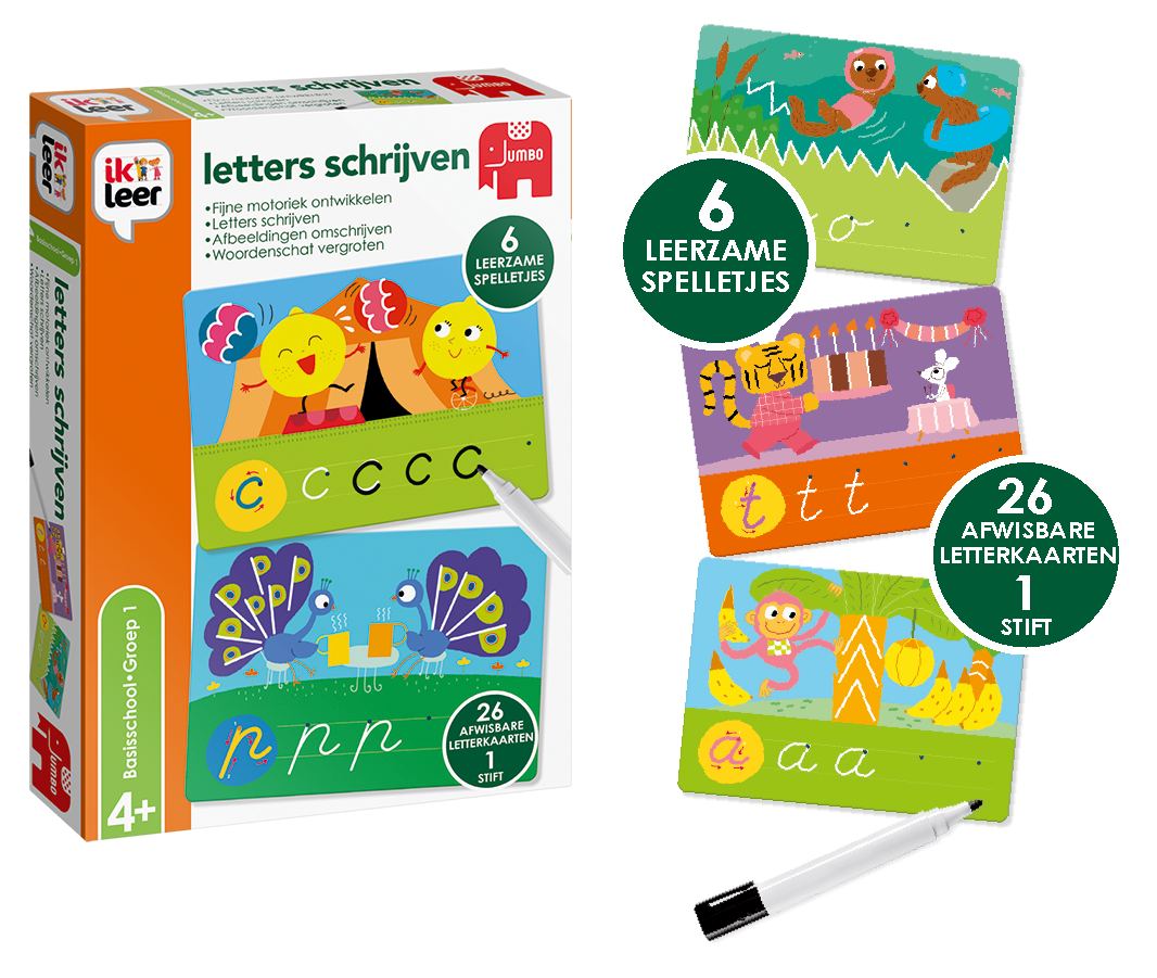 Ik Leer Letters Schrijven - product image - Jumboplay.com