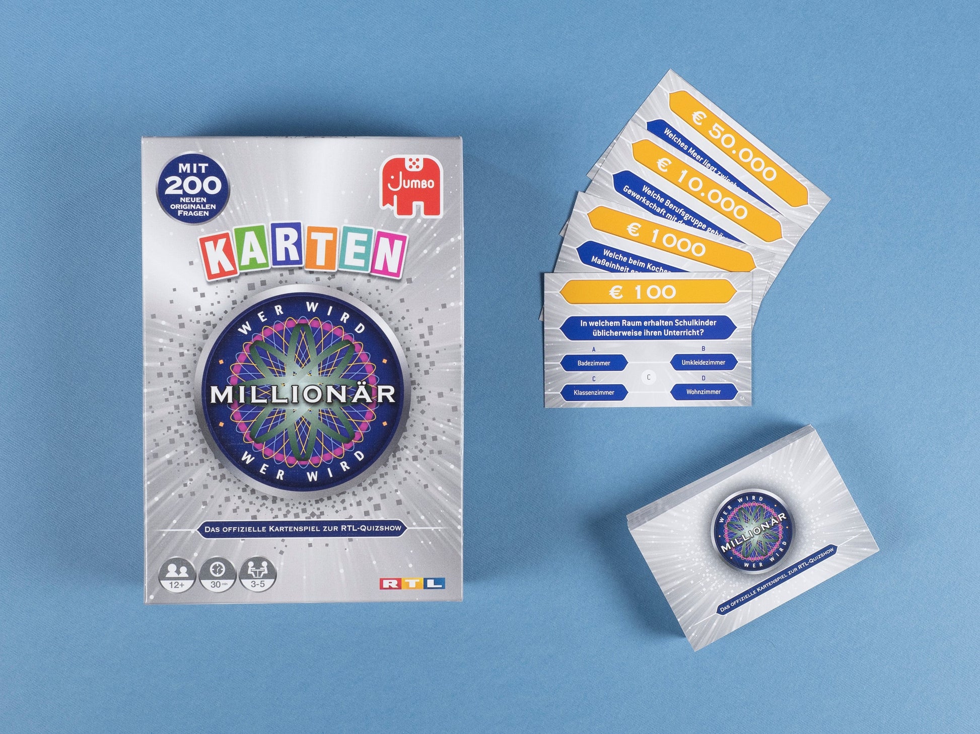 Wer Wird Millionär Kartenspiel (Silver) - product image - Jumboplay.com