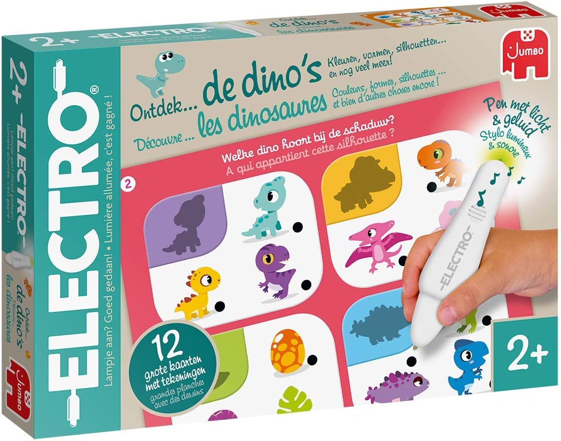 Electro Wonderpen Ontdek de Dino's NL+FR - product image - Jumboplay.com