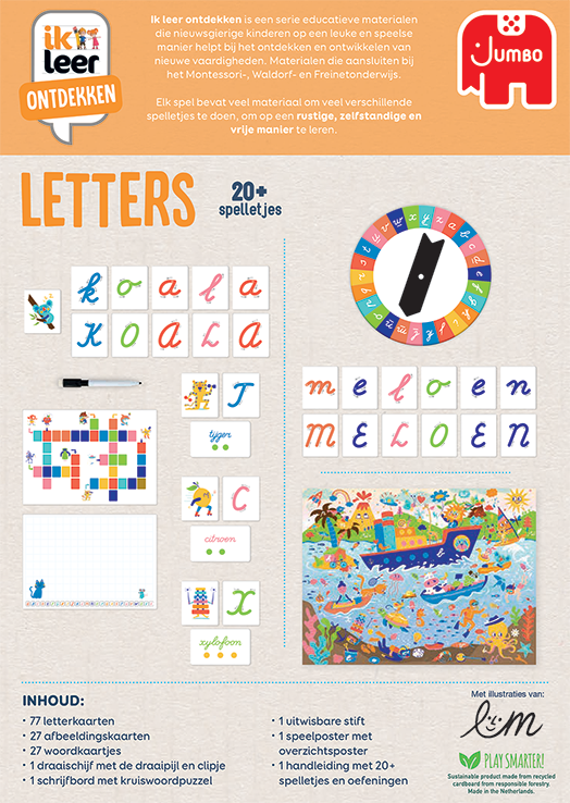 Ik leer ontdekken - letters - product image - Jumboplay.com
