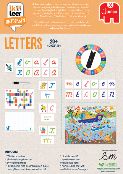 Ik leer ontdekken - letters - product image - Jumboplay.com
