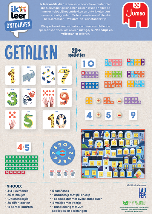 Ik leer ontdekken getallen - product image - Jumboplay.com