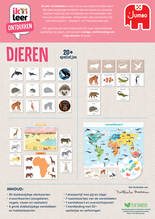 Ik leer ontdekken - Dieren - product image - Jumboplay.com