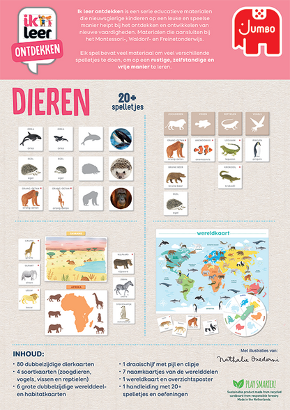 Ik leer ontdekken - Dieren - product image - Jumboplay.com