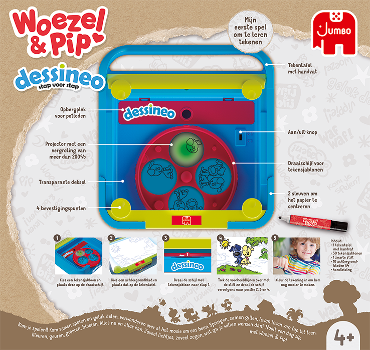 Dessineo Woezel en Pip - product image - Jumboplay.com