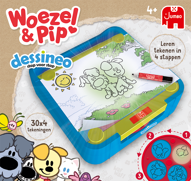 Dessineo Woezel en Pip - product image - Jumboplay.com