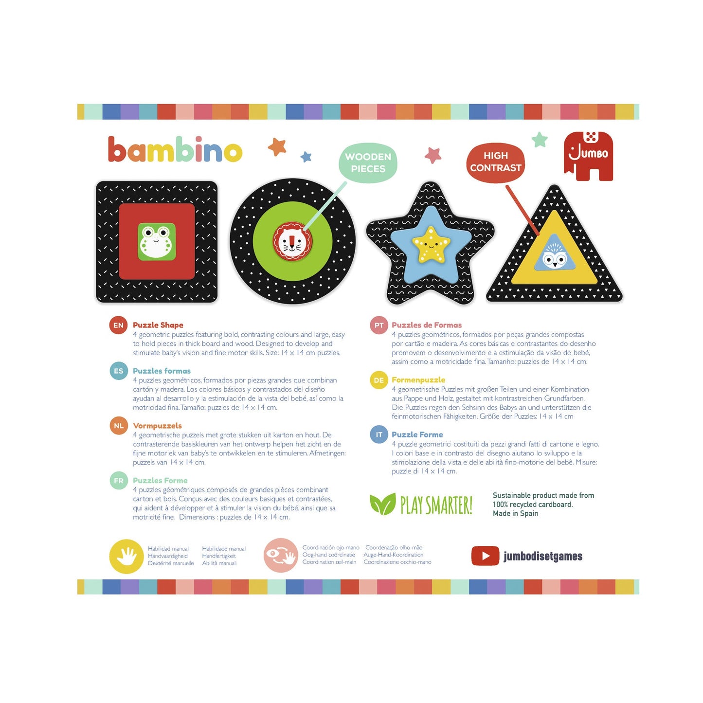 Puzzle shapes - product image - Jumboplay.com