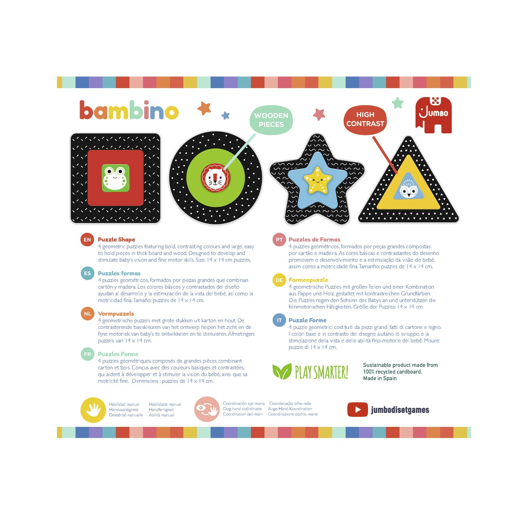 Puzzle shapes - product image - Jumboplay.com