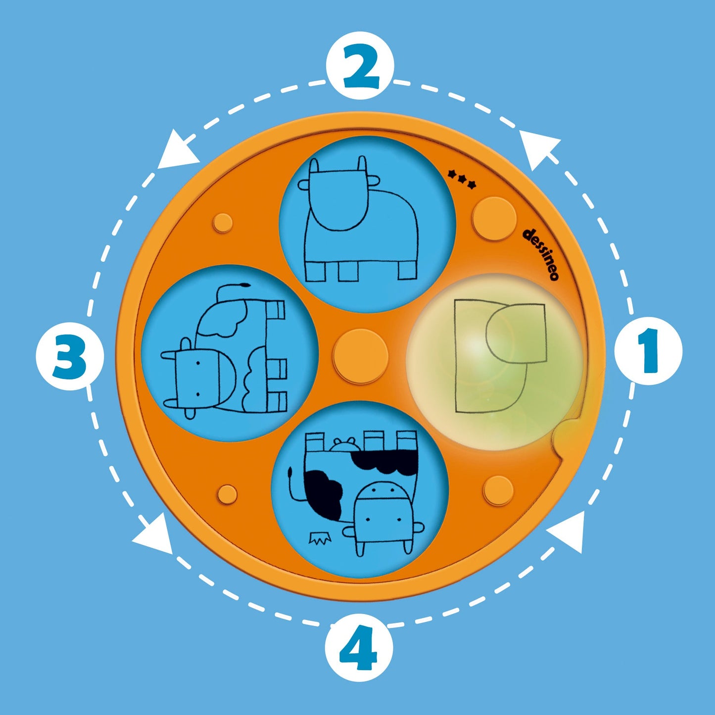 Dessineo NEW Tekenen/Designer NL+FR - product image - Jumboplay.com