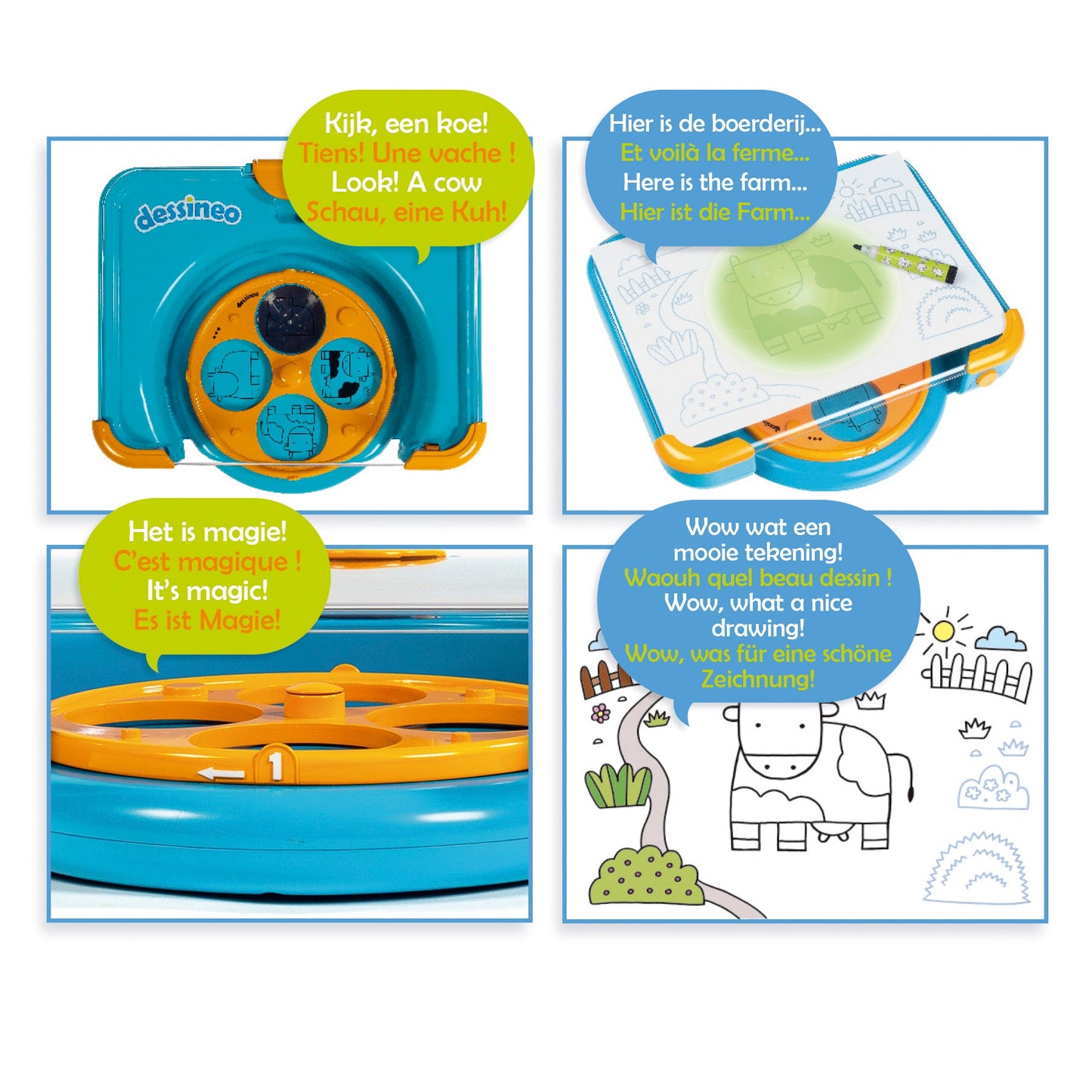 Dessineo NEW Tekenen/Designer NL+FR - product image - Jumboplay.com