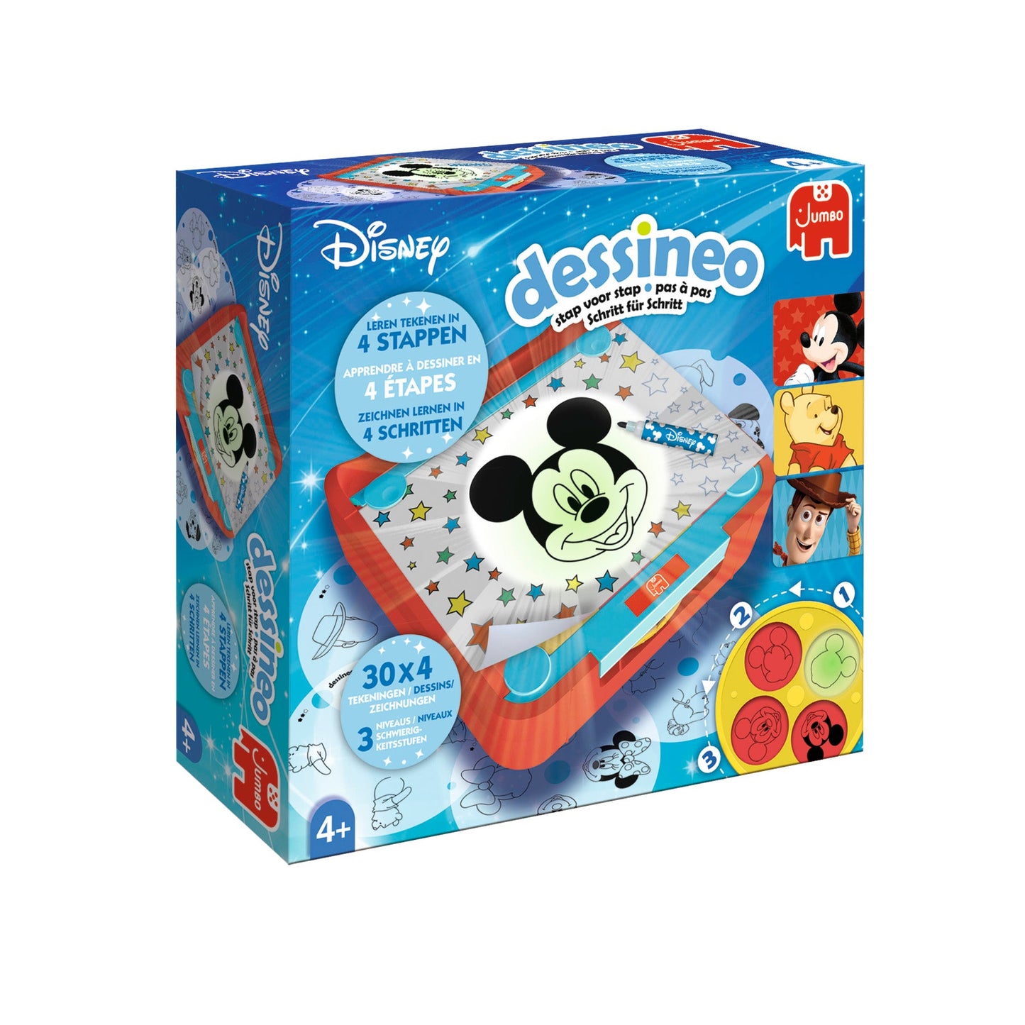 Dessineo Learn to Draw - Disney (Jumbo) - product image - Jumboplay.com