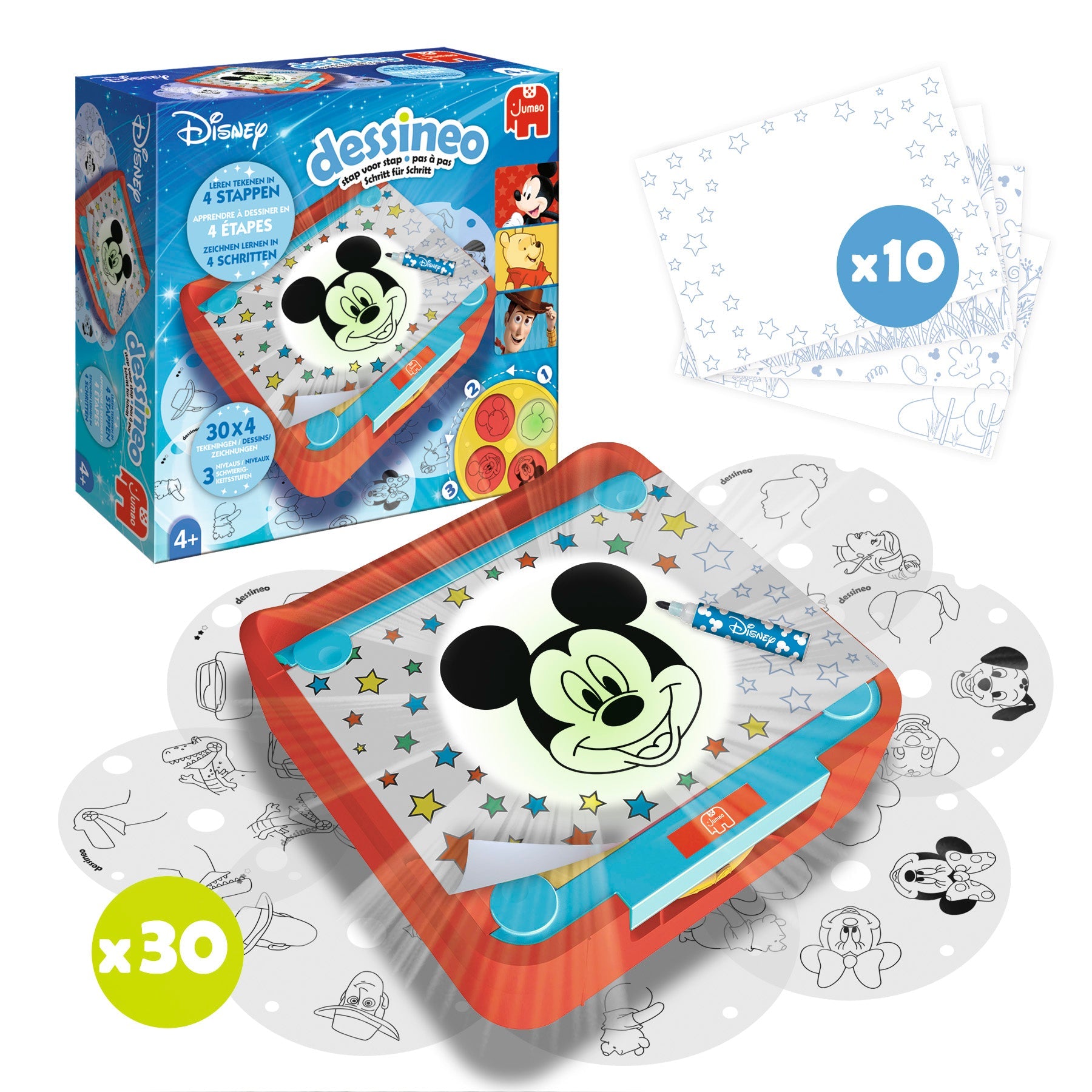 Dessineo Learn to Draw - Disney (Jumbo) - product image - Jumboplay.com