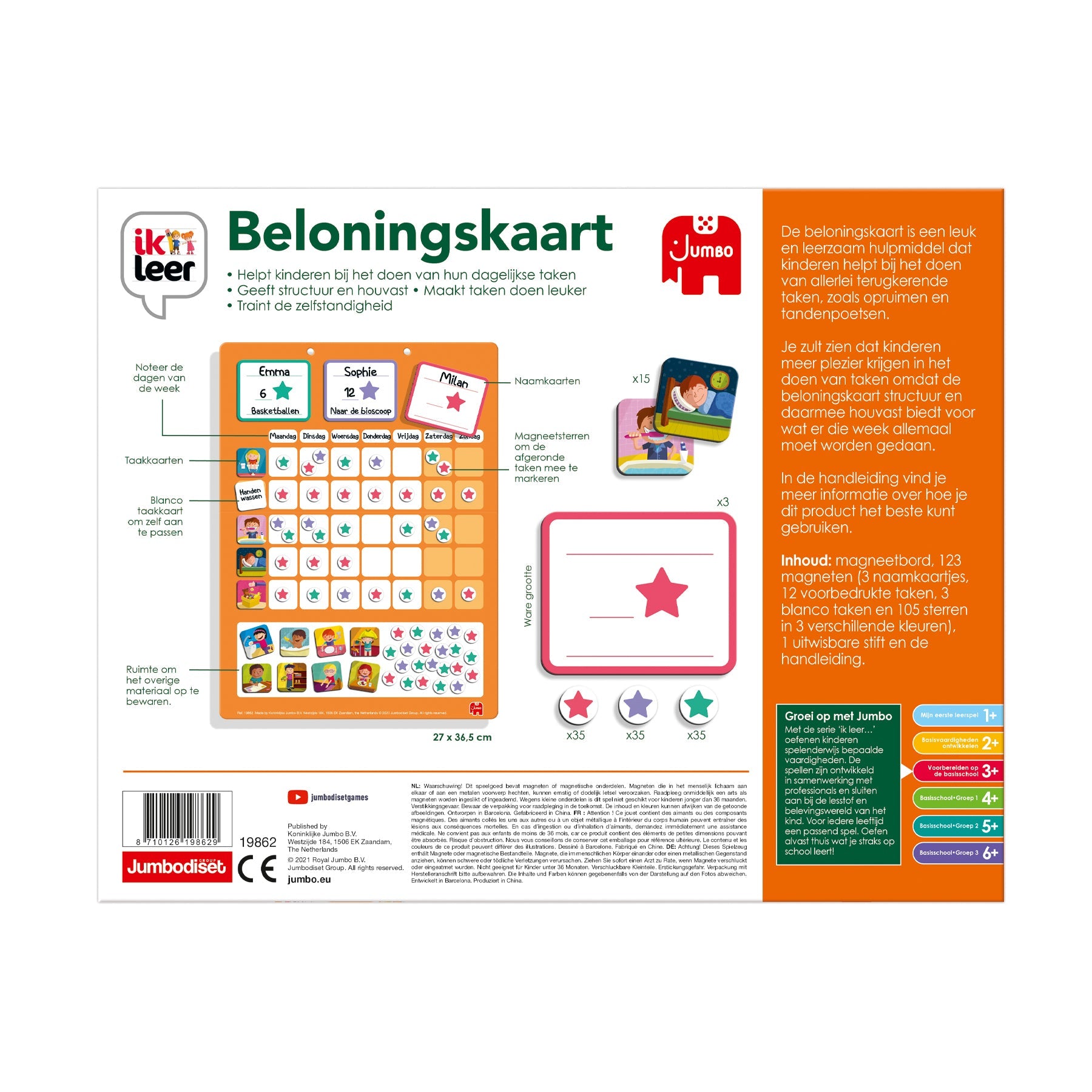 Ik leer - Beloningskaart - product image - Jumboplay.com
