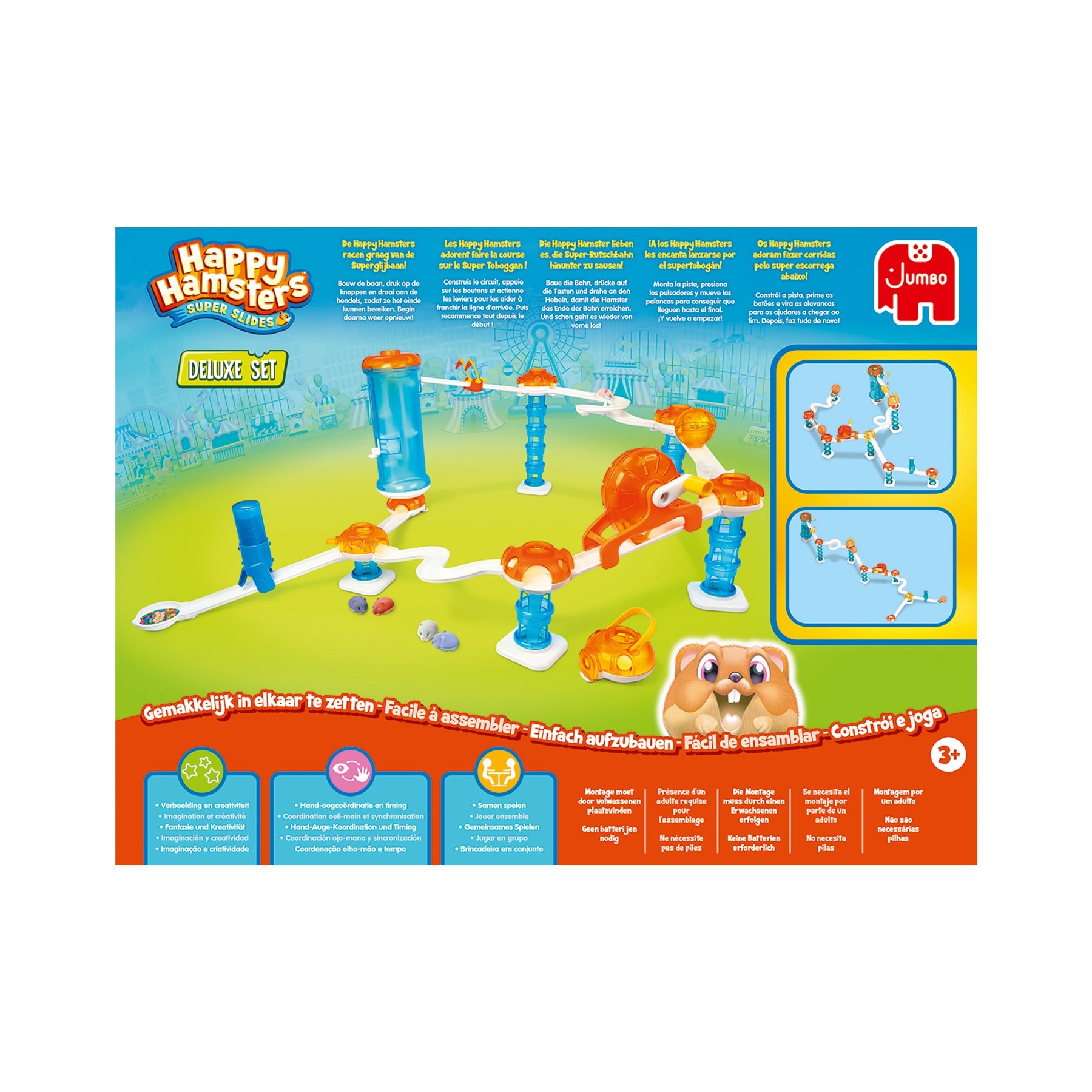 **Happy Hamsters Deluxe Set - product image - Jumboplay.com